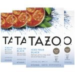 Tazo Tea Bag, Iced True Black, 6 Count (Pack of 4) - Packaging May Vary